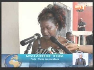 Remise de matériels sanitaires à la région des montagnes