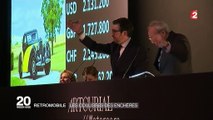 Rétromobile : les coulisses des enchères