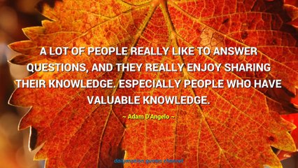 Adam D'Angelo Quotes #1