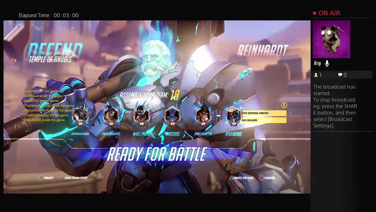Overwatch Livestream #1 (2)