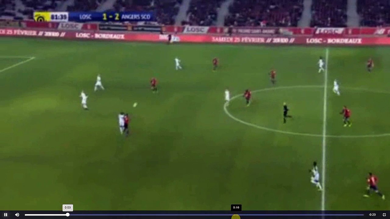 Lille Red Card 11-02-2017