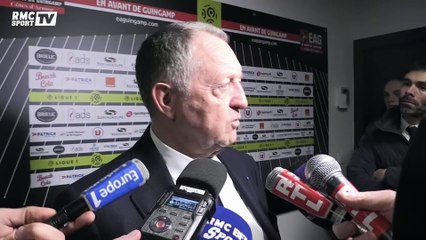 Aulas : "Deux opérations en cours pour jouer la Ligue des Champions"