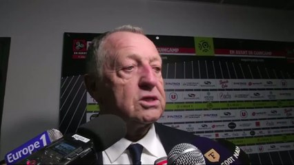 Foot - L1 - OL : Aulas «On ne fait pas une bonne saison»