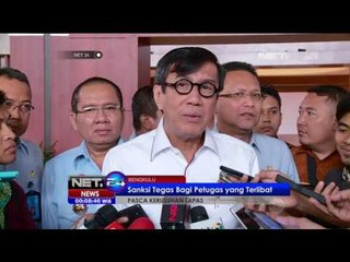 8 Napi dan 2 Petugas Jadi Tersangka Kerusuhan Lapas Bentiring - NET24