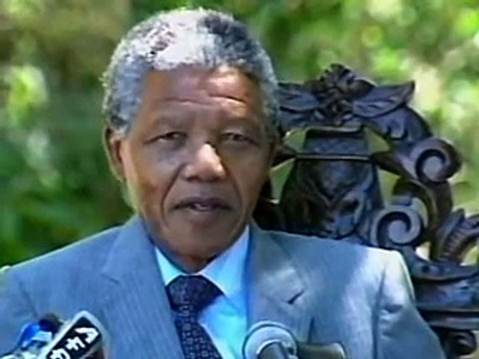 Nelson Mandela Released 1990