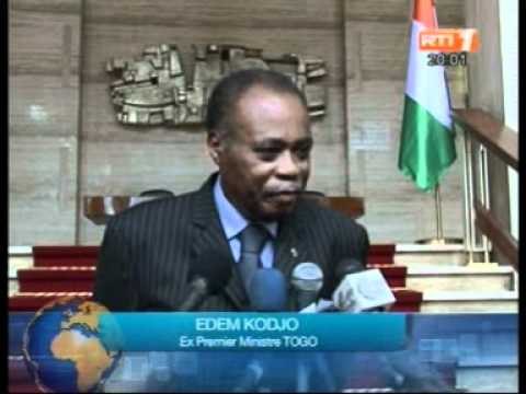 Le chef de l'Etat a reçu Edem Kodjo et une délégation du groupe UBA