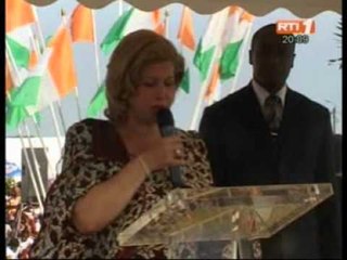 La Journée Nationale de la solidarité a été célébrée en compagnie de la 1ère Dame à Abobo