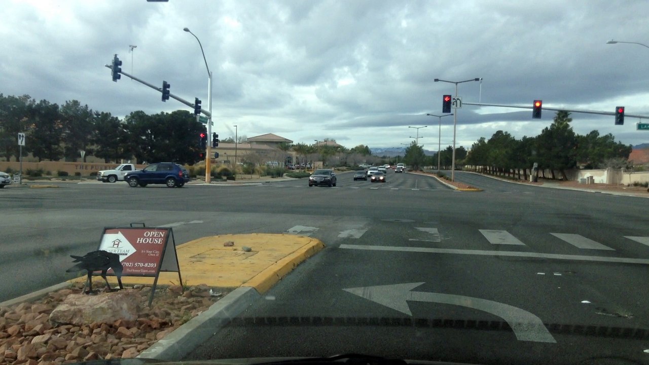 Wrong turns on Hwy 215 Las Vegas 3; Nevada
