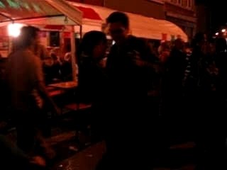 Vincent et Charlotte en slow aux fêtes de Wallonie