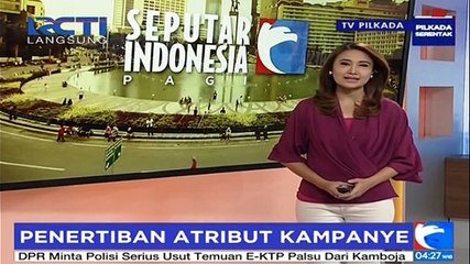Penertiban Atribut Kampanye
