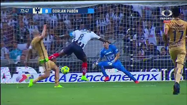 RAYADOS MONTERREY VS PUMAS UNAM 2 – 0, Jornada 6 clausura 2017 LIGA MX