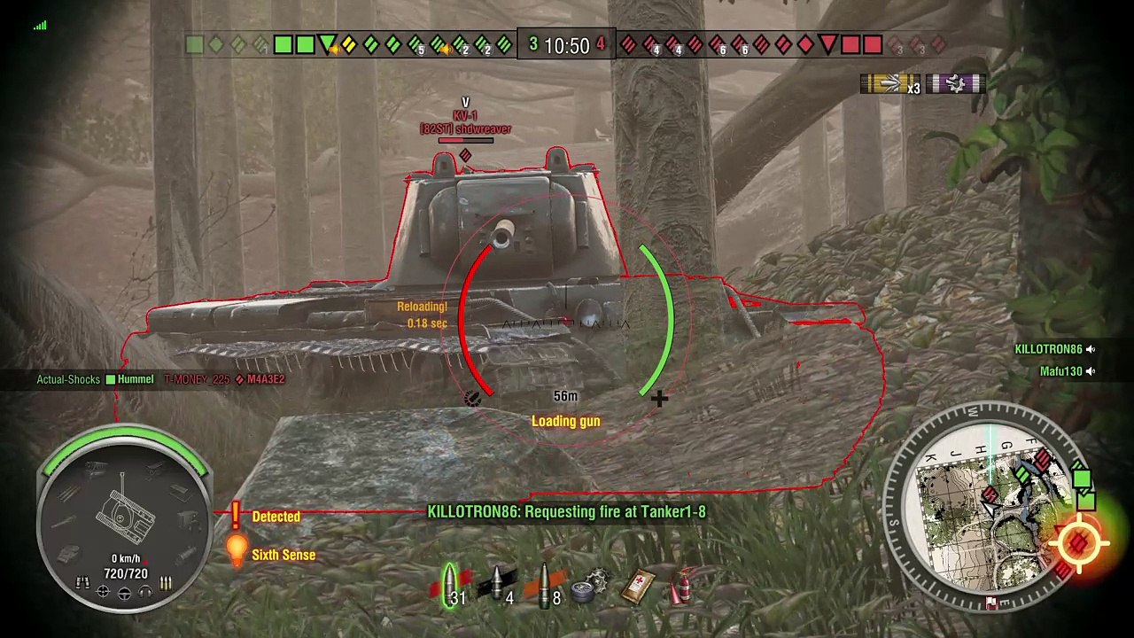 T-34-85 2.9k Damage