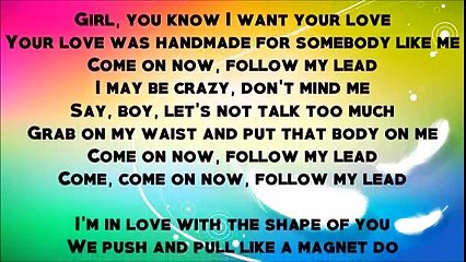 Ed Sheeran - Shape Of You (LYRICS)