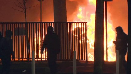 Paris rally over alleged police rape descends into violence