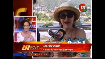 Liliana Pécora "Los corruptelli" Teatro Bar Carlos Paz