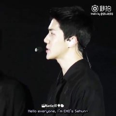 [ENG SUB] 170211 EXOrDIUM in Hong Kong Day 1 - SEHUN Opening Ment