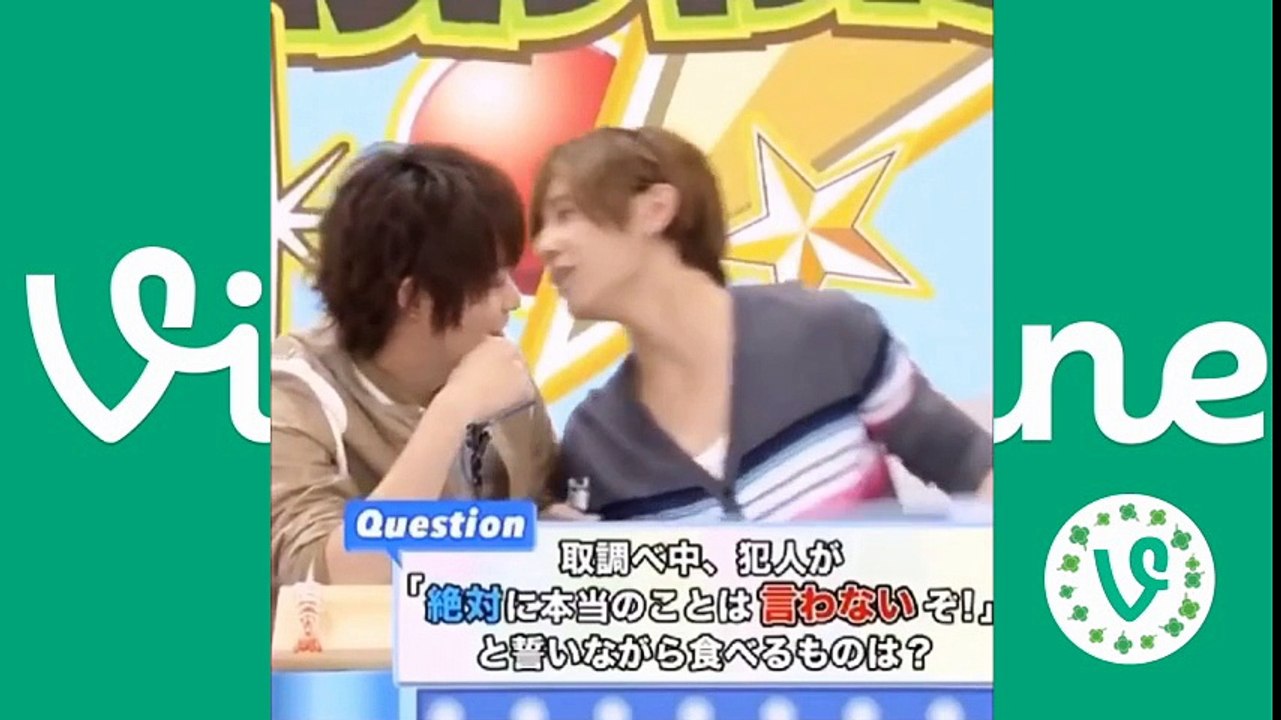 Hey! Say! JUMP♡山田涼介♡女装♡最後大ちゃんの耳に指を入れる♡