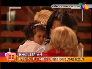 Yuri y su mamá liman asperezas