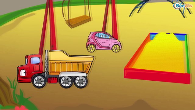 ✔ Excavadora | Coches Para Niños. Caricaturas de carros | Dibujos animados para los más pequeños ✔