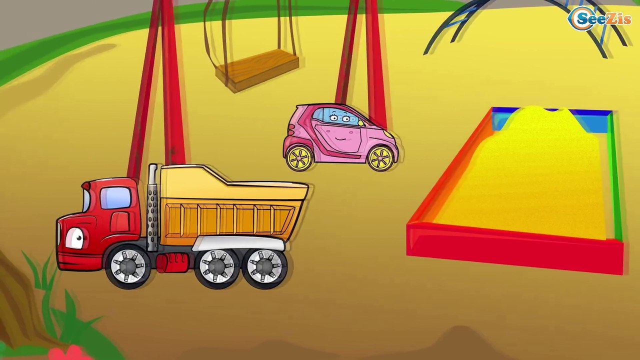✔ Excavadora | Coches Para Niños. Caricaturas de carros | Dibujos animados para los más pequeños ✔