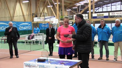 Finale Engie Open de l'Isère : victoire de Marketa Vondrousova