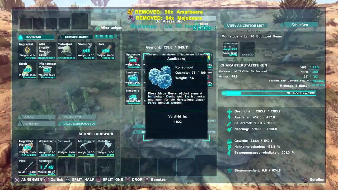 DonAleszandro ARK Survival Evolved : ««-Aufbau eines Imperiums mit Don Rambo-»» (879)