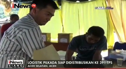 KIP Aceh Selatan Targetkan Logistik Pilkada Siap Didistribusikan ke 391 TPS