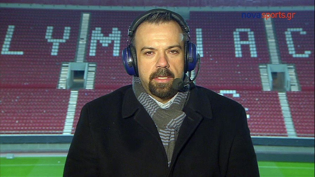 20η Ολυμπιακός-ΑΕΛ 2-0 2016-17 Σχόλιο αγώνα (Ηλίας Βλάχος-Novasports)