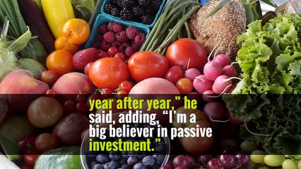 He learned how difficult it was for active managers to outperform market averages, “especially
