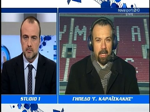 20η Ολυμπιακός-ΑΕΛ 2-0 2016-17 Κριτκή του αγώνα & της ΑΕΛ (Ηλίας Βλάχος-Novasports)