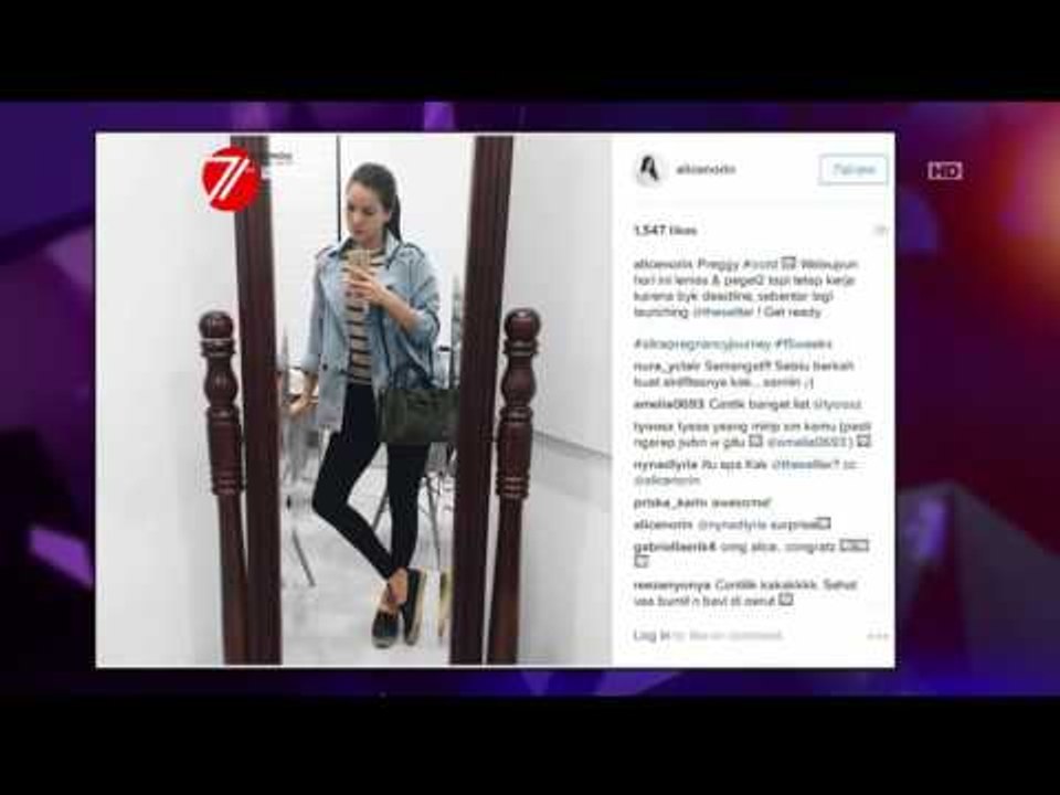 Setelah 5 Tahun Menikah, Akhirnya Alice Norin Hamil Anak Pertama