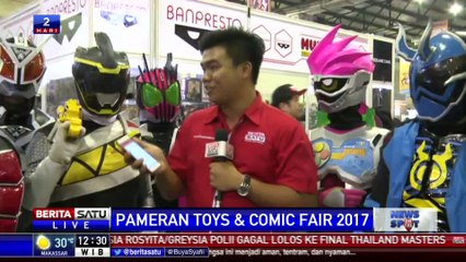 Pameran Toys dan Comic Fair 2017