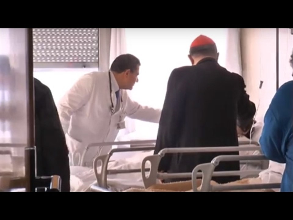 Napoli - Giornata del Malato, il cardinale Sepe in visita al Cardarelli (11.02.17)