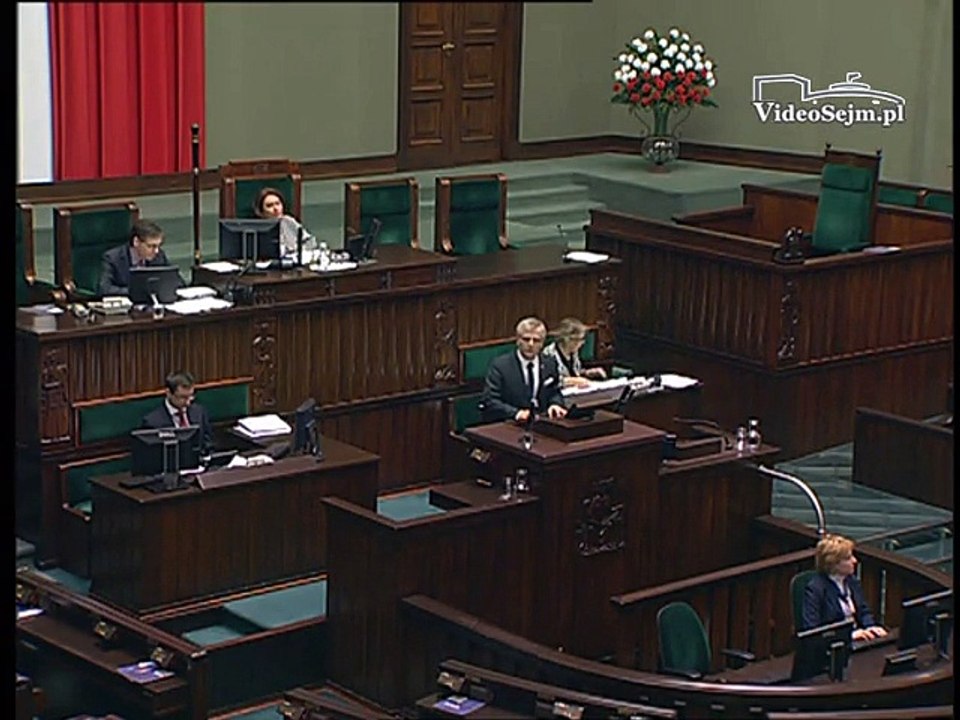Poseł Andrzej Maciejewski - Wystąpienie z dnia 09 lutego 2017 roku.
