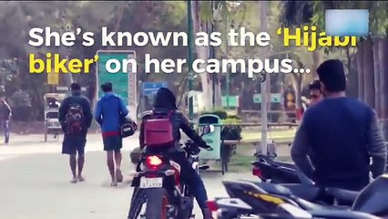 Meet Roshni Misbah The "Hijabi Biker" Who Has Taken Storm By Social Media