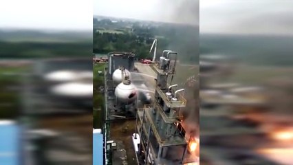 Énorme explosion à la centrale nucléaire de Flamanville en France