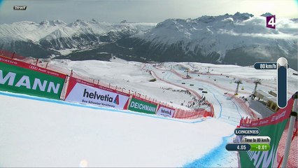 Lindsey Vonn ne sera pas championne du monde de la descente