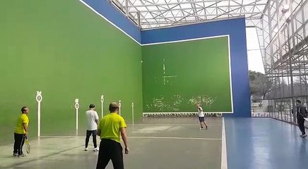 Frontenis 2ªB Pinto vs Rivas 2ª partida