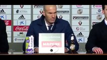 Rueda de prensa post partido  Zidane - Osasuna 1-3 Real Madrid | Liga  Jornada 22