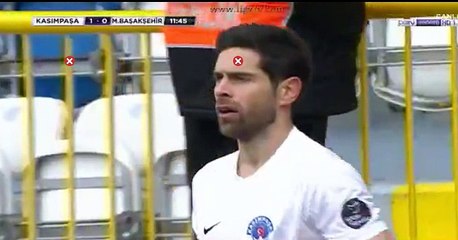 Adem Buyuk GOAL HD - Kasimpasa 2-0 Basaksehir 12.02.2017