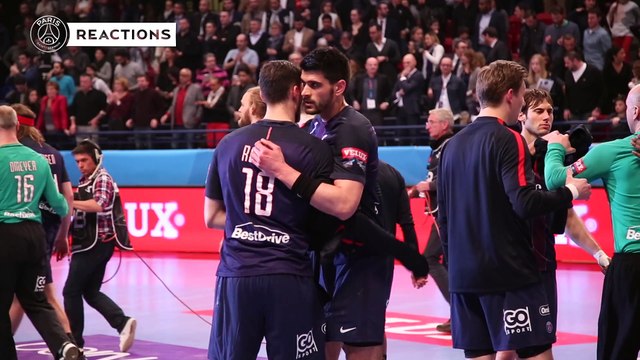 Réactions | Uwe Gensheimer, Staffan Olsson et Thierry Omeyer après le succès du PSG