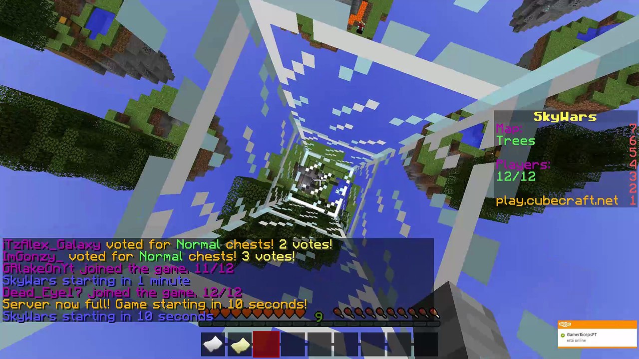 Minecraft SKY WARS #1