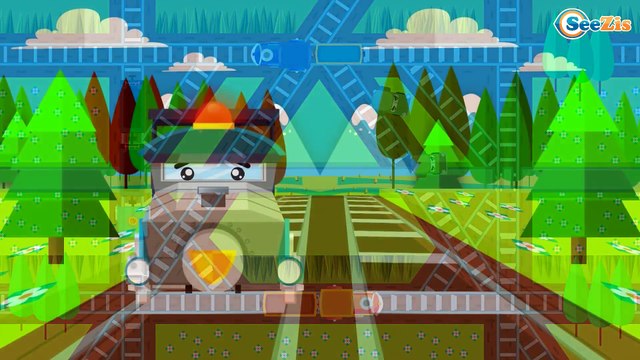 The little Train Cartoons for children | Trains cartoon in English | TRAINS CARTOONS