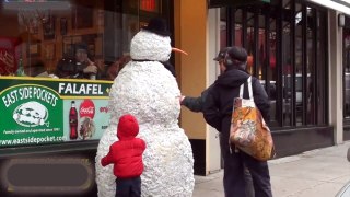 Scary Snowman Prank US Tour 2017 * Over 100 Reactions * Can You Watch Them All?