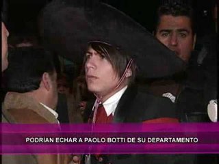 Podrían correr a Poalo Botti de su casa