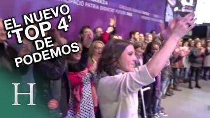 Los cuatro más votados en Vistalegre 2 suben al escenario