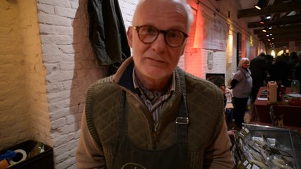 Découverte du boudin au choux lors du salon des vignerons à Namur