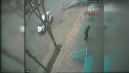 Market Soygunu Güvenlik Kamerasında