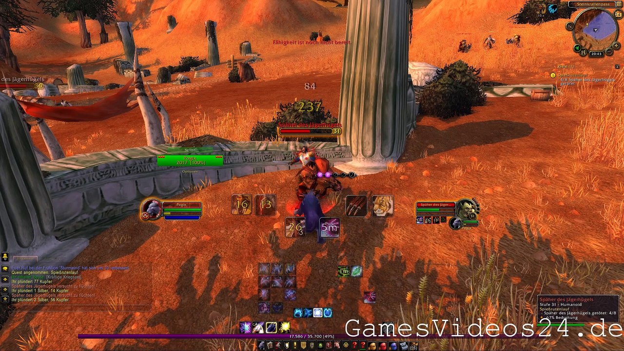 World of Warcraft Quest: Spießrutenlauf