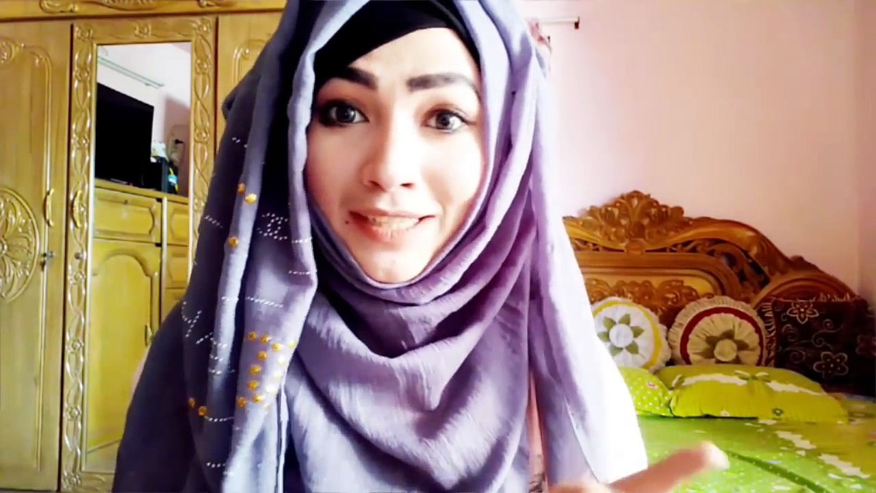 Eid Hijab Tutorial Bold look